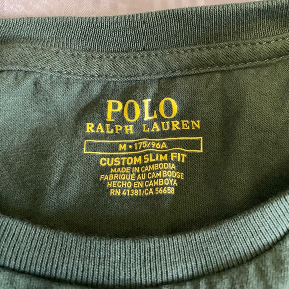 Polo long sleeve tee shirt. - Picture 2 of 2